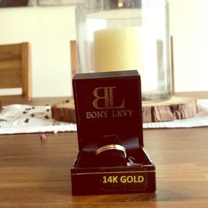 Bony Levy Ring Size 7 14k gold